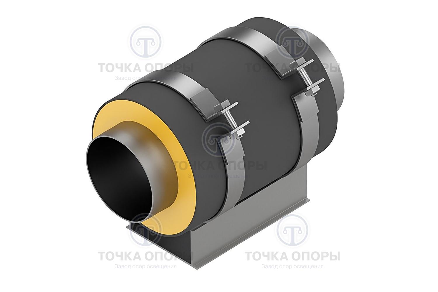 Скользящая опора СПО 159/250.150 подкладная для труб в ППУ