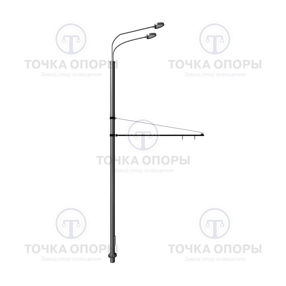 Опора контактной сети ТФ-1500-9,0-01